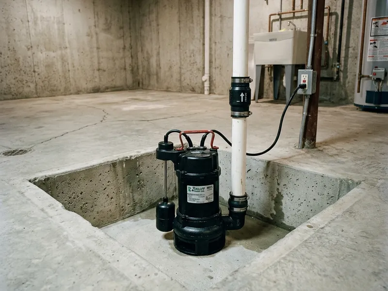 Sump Pump Installation Plumber in Moline, IL